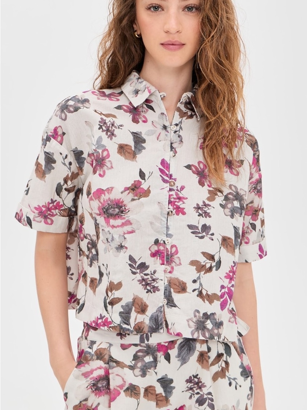 Cleobella x Loverly Grey Jenni Top Floral